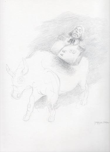 Original Figurative Political Drawings by sofiane zouggr