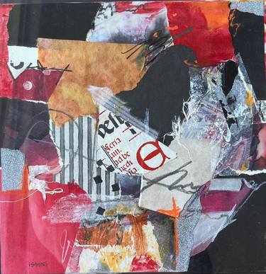 Original Abstract Collage by Isabella Pizzano