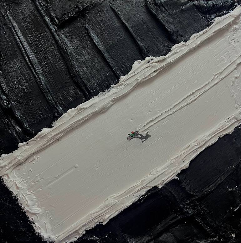 Original Conceptual Abstract Painting by Stefano Nurra