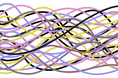 Original Abstract Expressionism Patterns Digital by Simon Crowther