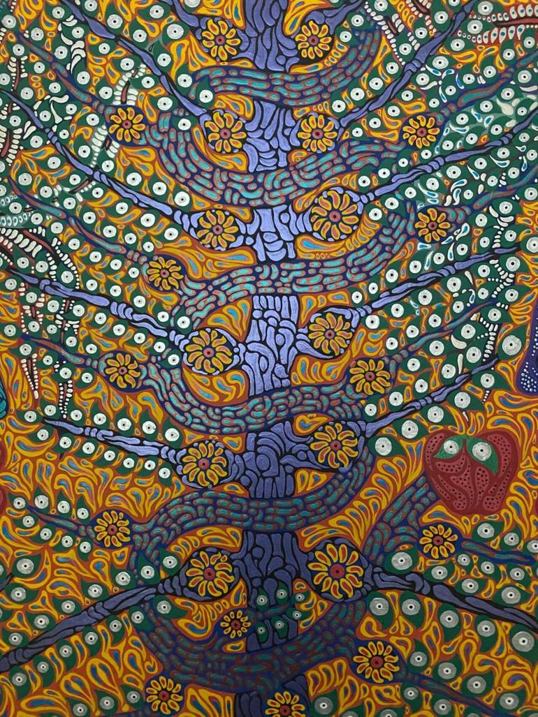 Original Contemporary Classical Mythology Painting by Zaplaflora Jesús Torres