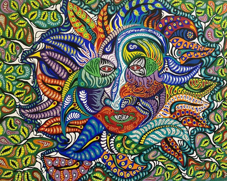 Amazonia I Painting by Zaplaflora Jesús F Torres | Saatchi Art