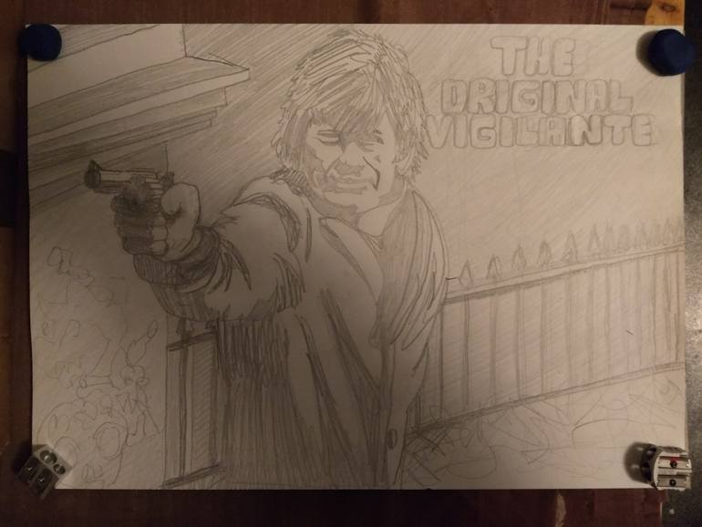 Original Illustration Cinema Drawing by Zooperartz Drawings