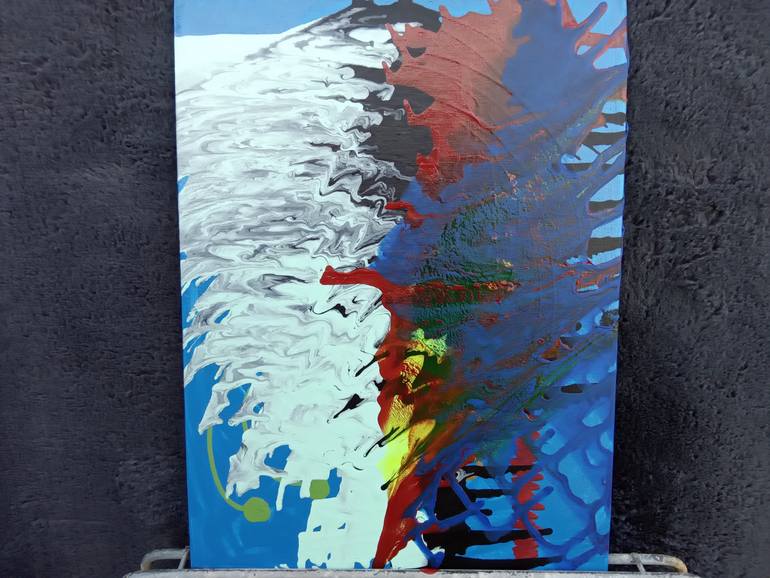 Original Abstract Painting by Mark Sondgeroth