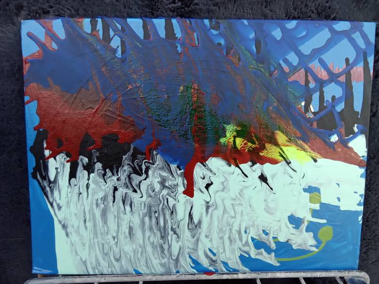 Original Abstract Painting by Mark Sondgeroth