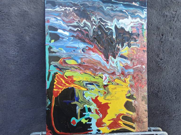 Original Abstract Painting by Mark Sondgeroth