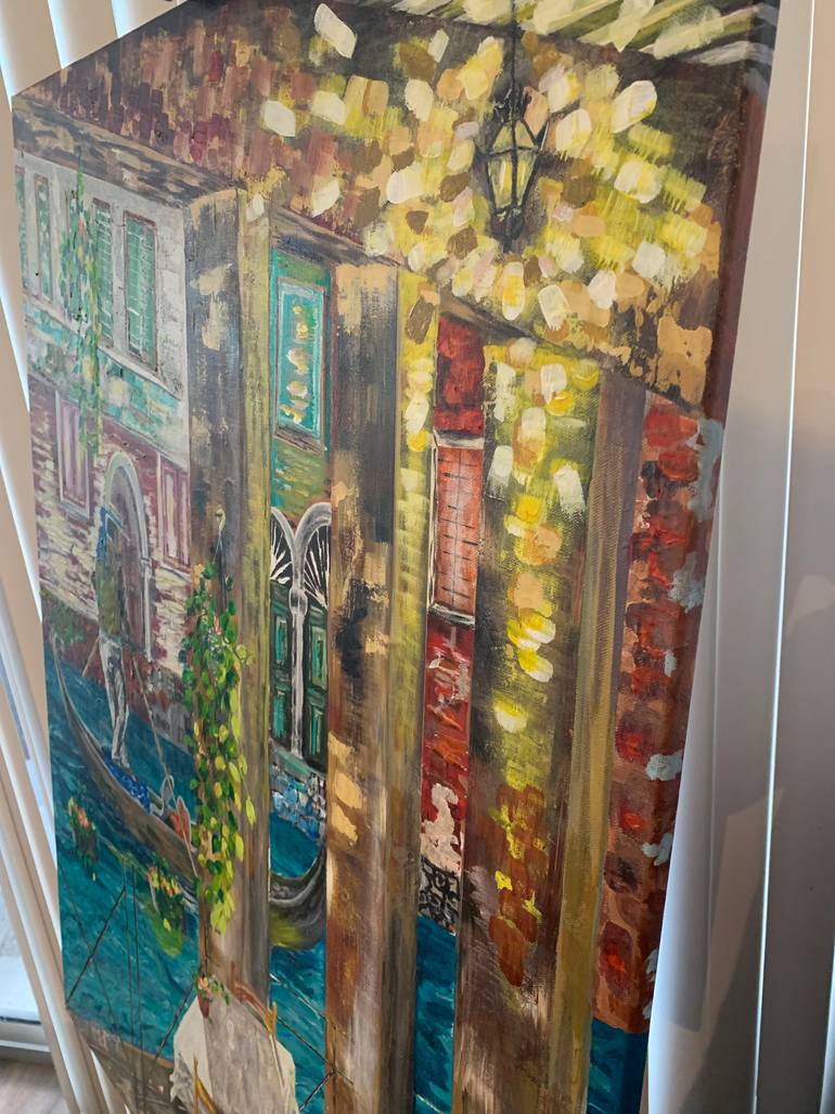 Original Other Cities Painting by Elvin Egon Gonzalez