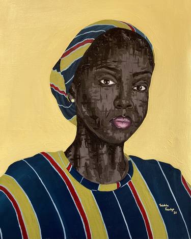 Original Realism Health & Beauty Paintings by Oluwatobiloba Fasalejo