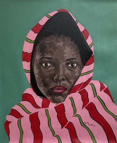 Original Realism Women Paintings by Oluwatobiloba Fasalejo