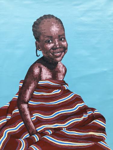 Original Documentary Portrait Paintings by Oluwatobiloba Fasalejo