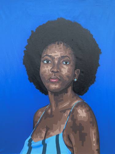 Original Women Paintings by Oluwatobiloba Fasalejo