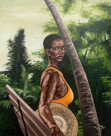 Original Abstract Women Paintings by Oluwatobiloba Fasalejo