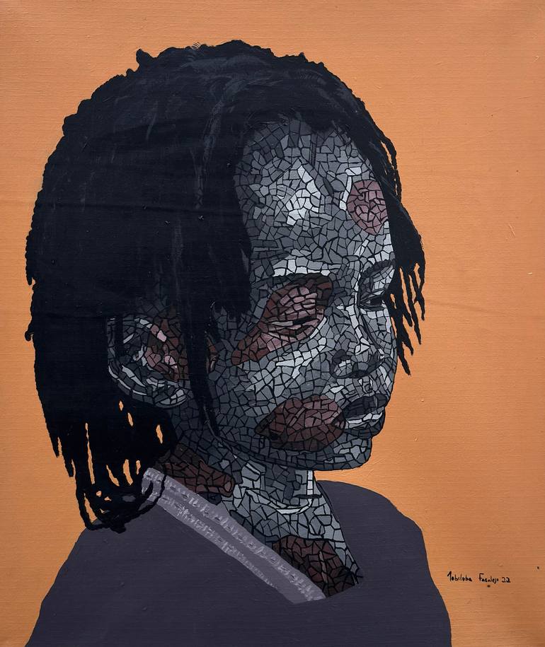 Black Boy paintings | Saatchi Art