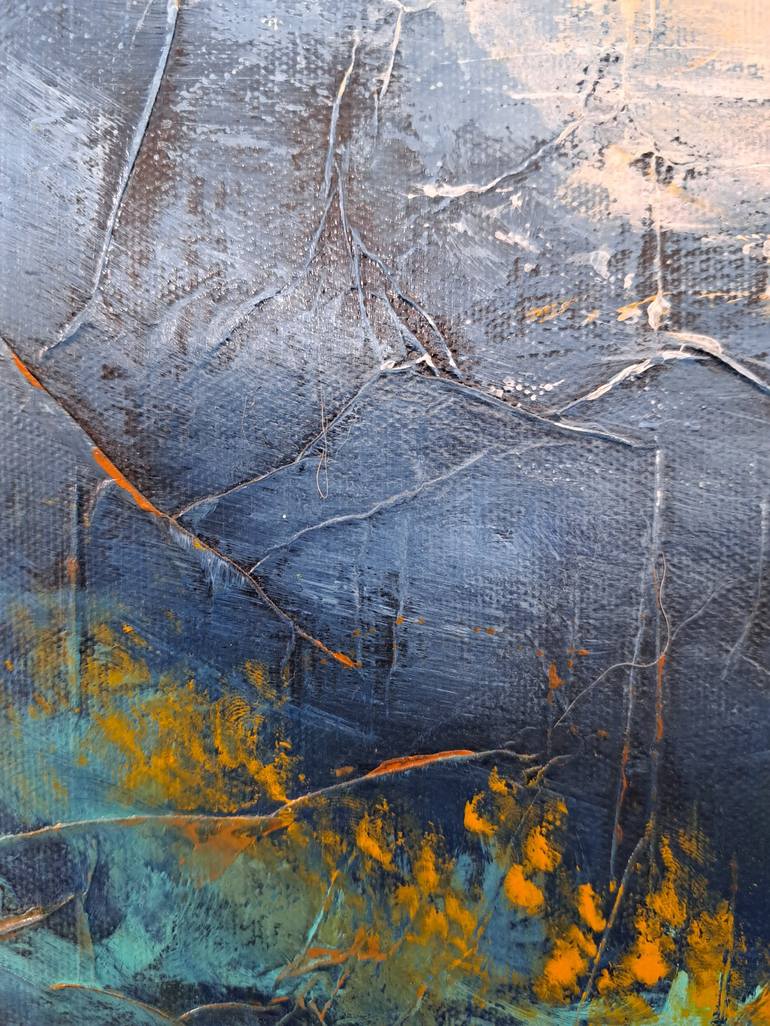 Original Abstract Painting by Özlem Keser