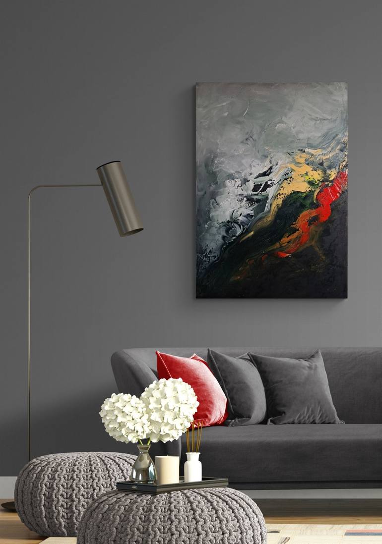 Original Abstract Painting by Özlem Keser