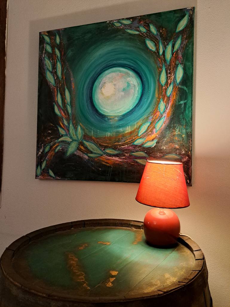 Original Abstract Painting by Özlem Keser