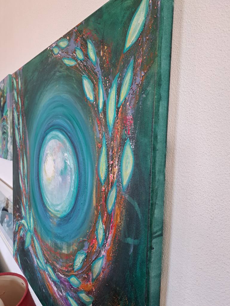 Original Abstract Painting by Özlem Keser