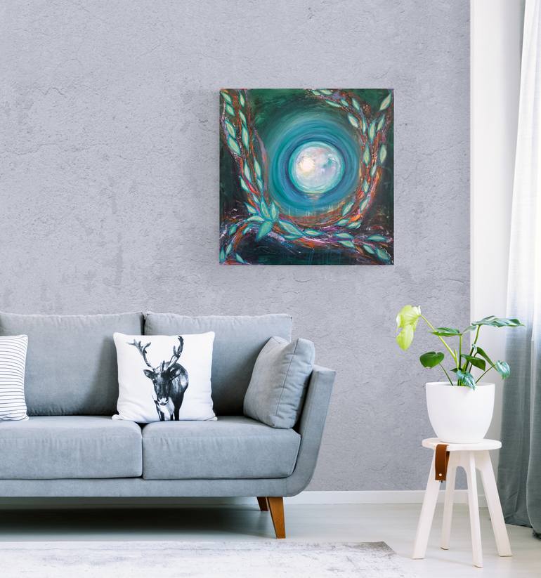 Original Abstract Painting by Özlem Keser