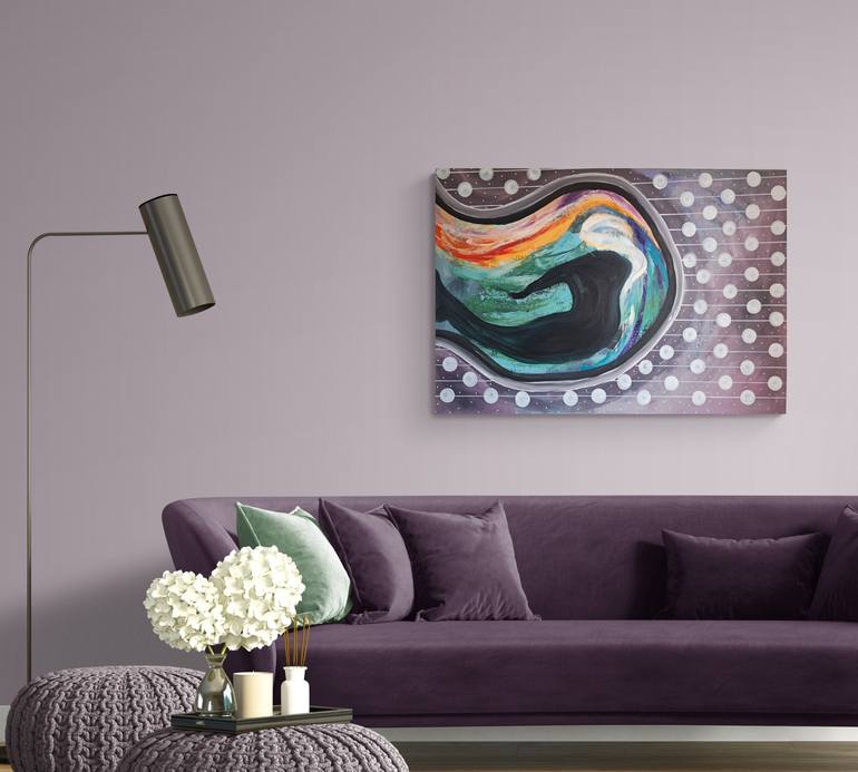 Original Abstract Painting by Özlem Keser