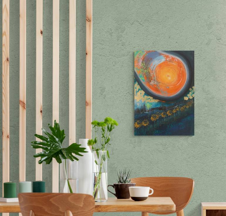 Original Abstract Painting by Özlem Keser