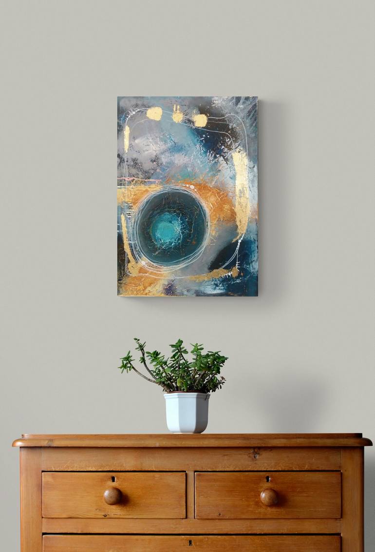 Original Abstract Painting by Özlem Keser