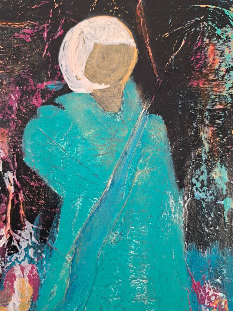 Original Figurative Abstract Painting by Özlem Keser