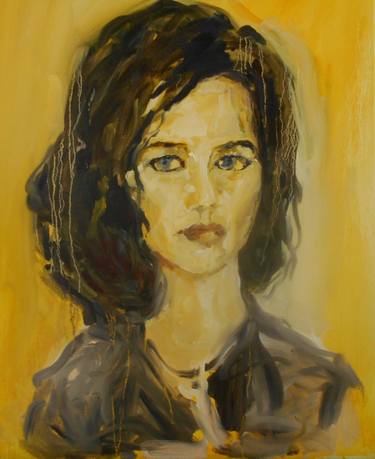 Original Expressionism Portrait Paintings by Norbert Mauritius