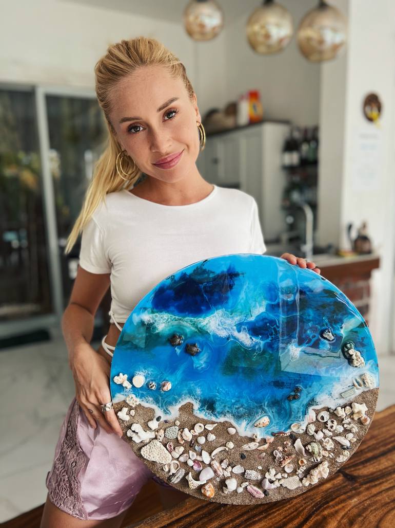 Original Contemporary Nature Painting by Anastasia Chinfu
