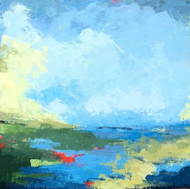 Original Abstract Landscape Paintings by Karen Jeffrey