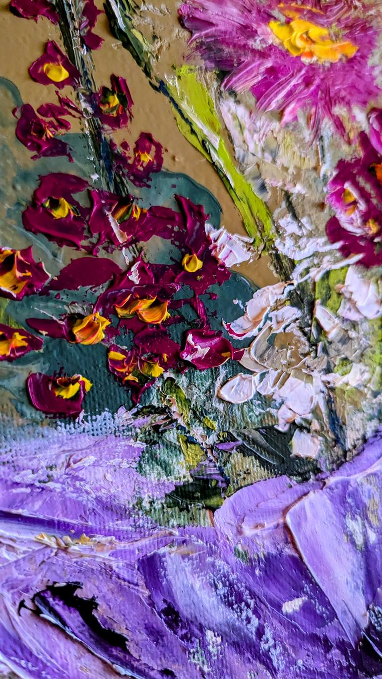 Original Expressionism Botanic Painting by Ellen Frischbutter