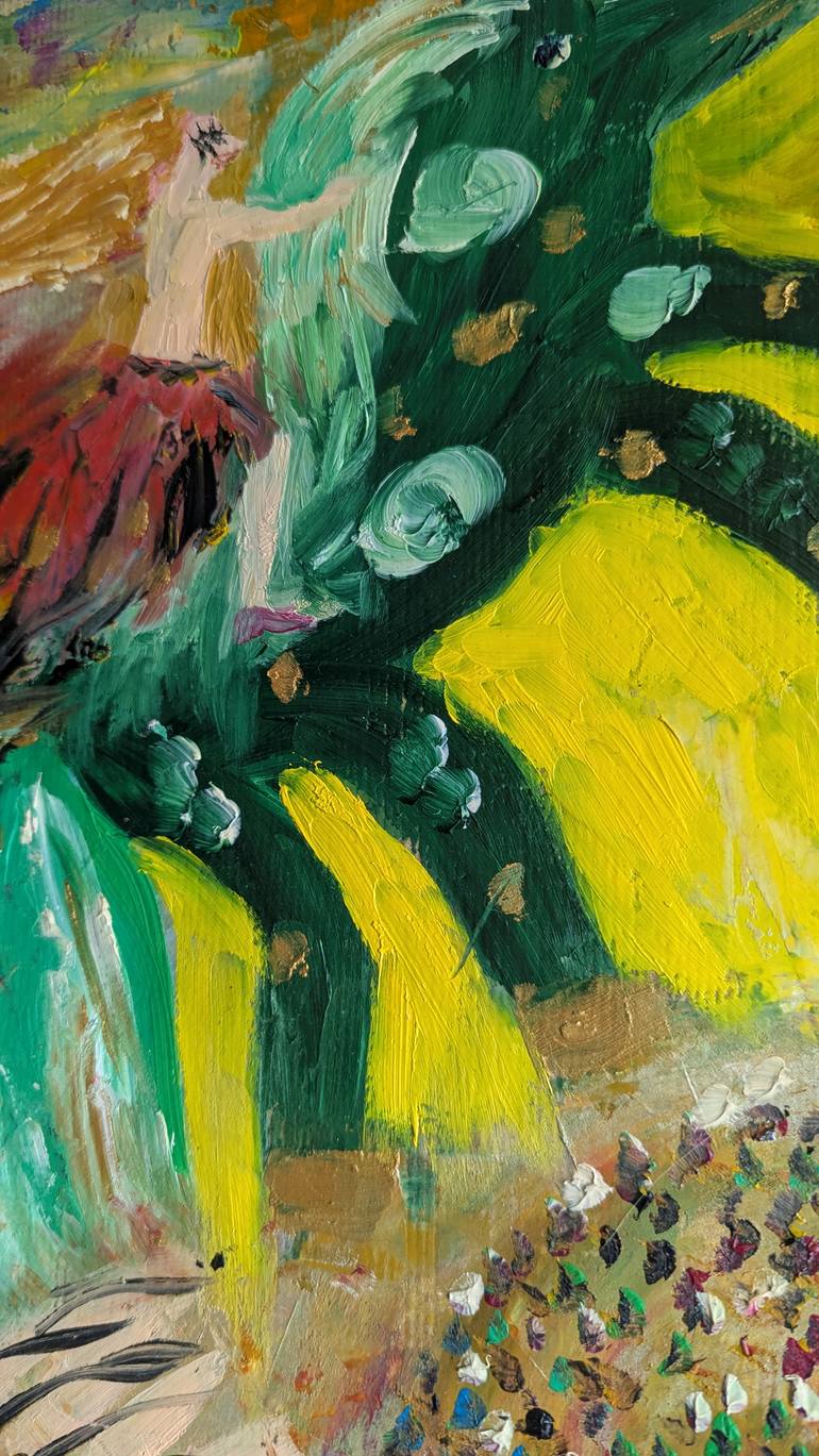 Original Conceptual Fantasy Painting by Ellen Frischbutter