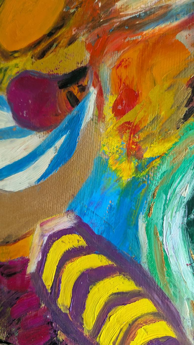 Original Conceptual Fantasy Painting by Ellen Frischbutter