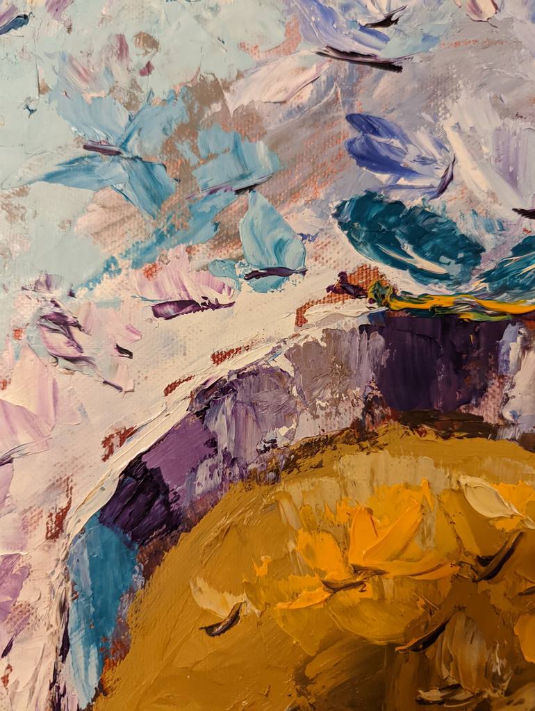 Original Impressionism Food & Drink Painting by Ellen Frischbutter