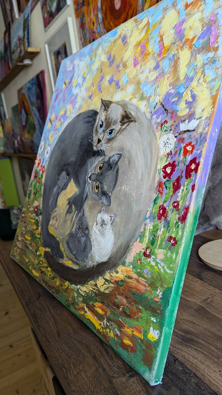 Original Realism Animal Painting by Ellen Frischbutter