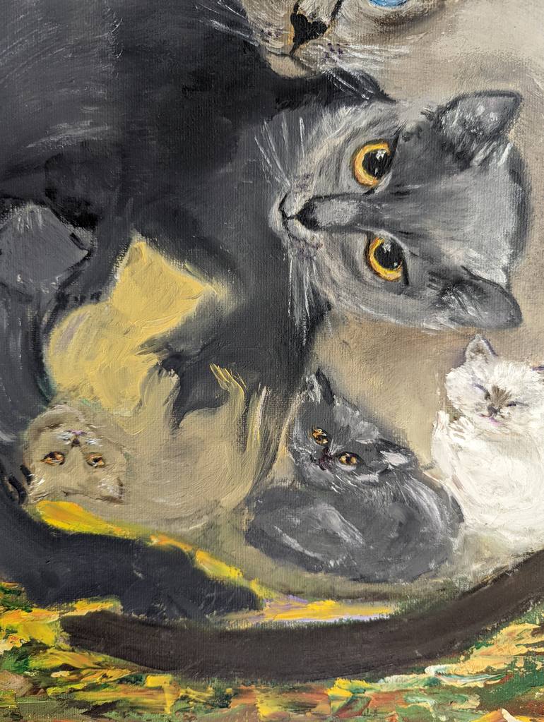 Original Realism Animal Painting by Ellen Frischbutter