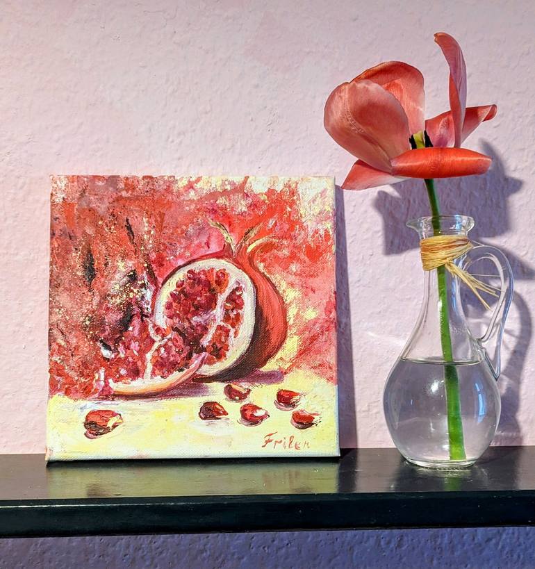 Original Still Life Painting by Ellen Frischbutter