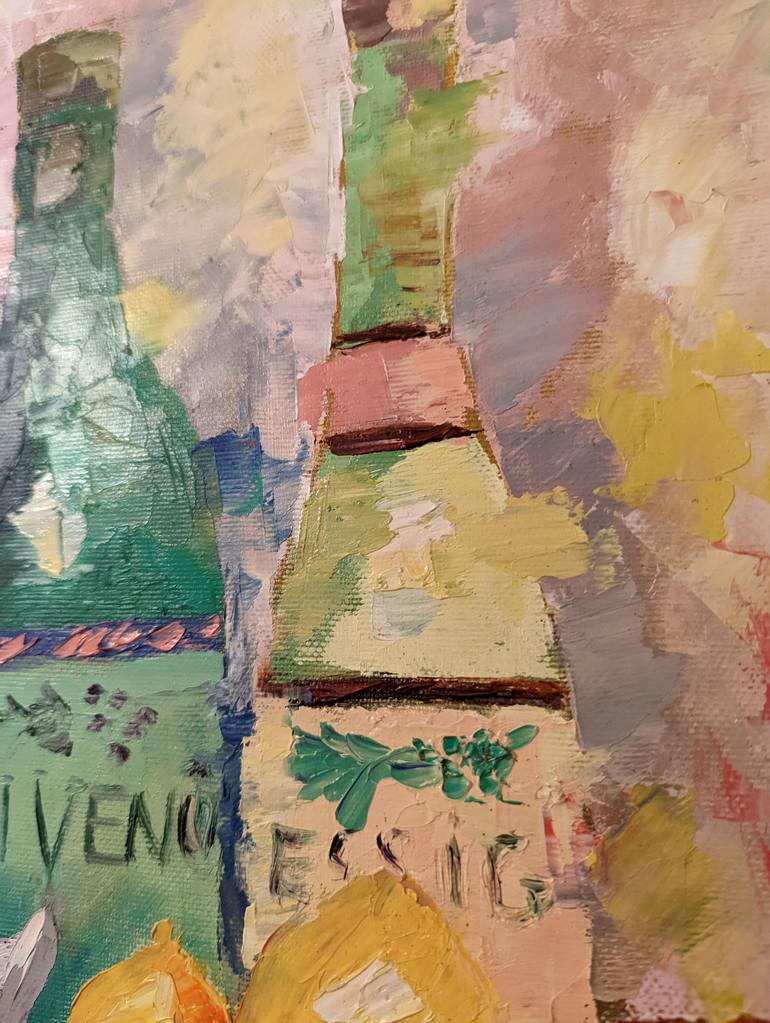 Original Art Deco Food & Drink Painting by Ellen Frischbutter