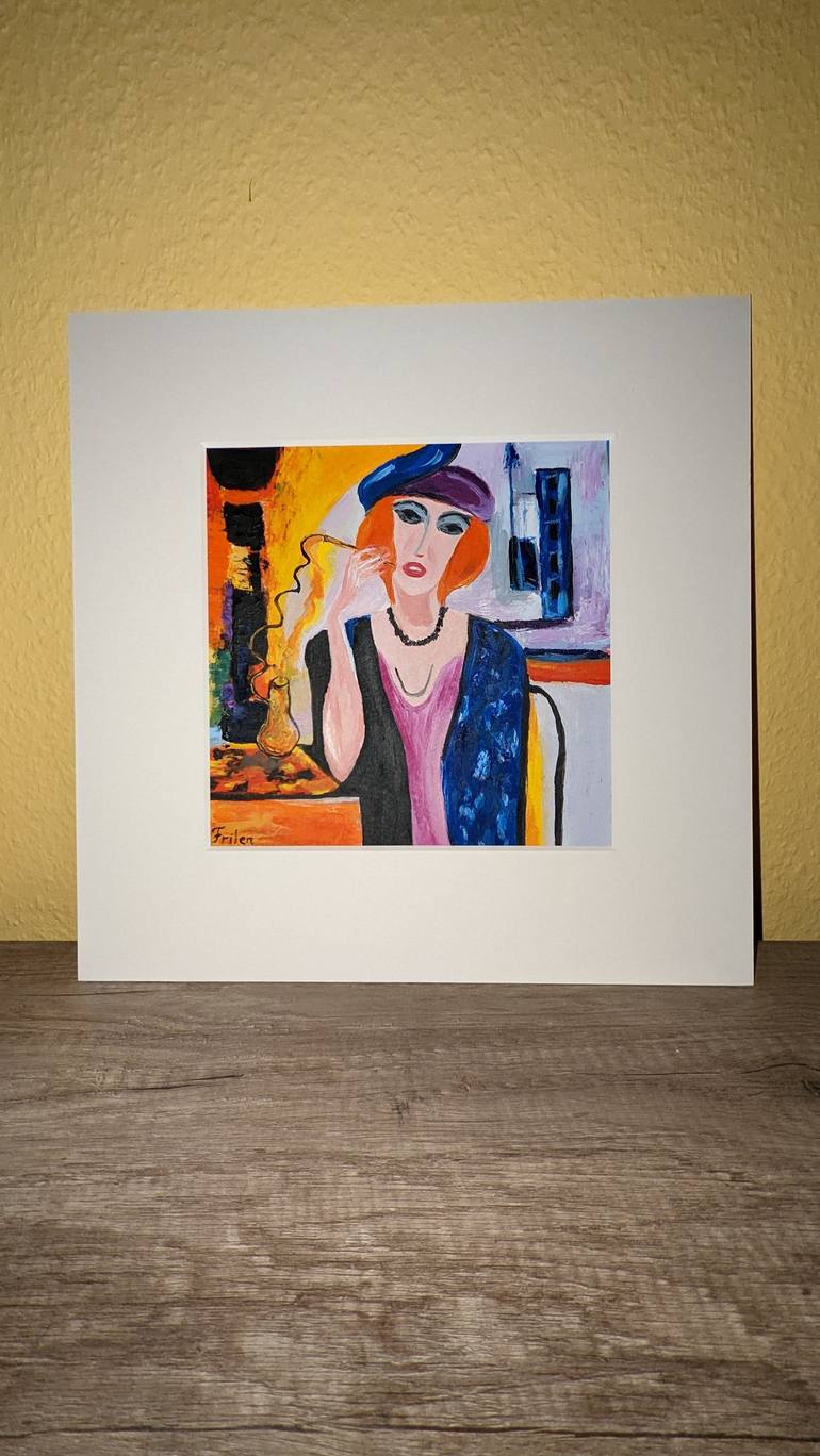 Original Women Painting by Ellen Frischbutter