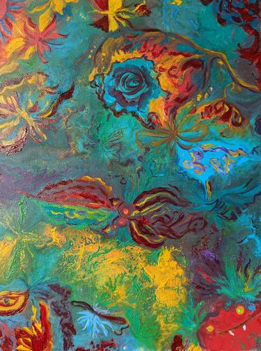 Print of Abstract Fantasy Paintings by Ellen Frischbutter