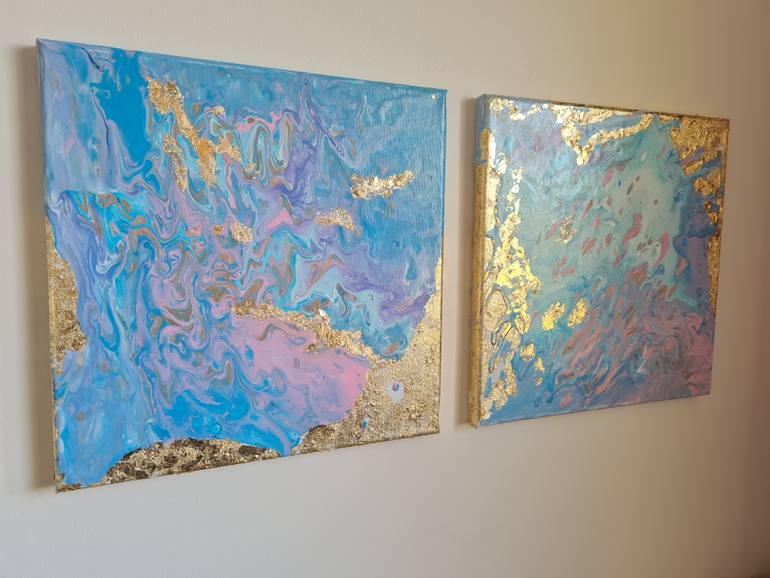 Original Abstract Expressionism Abstract Painting by Diana Jarv