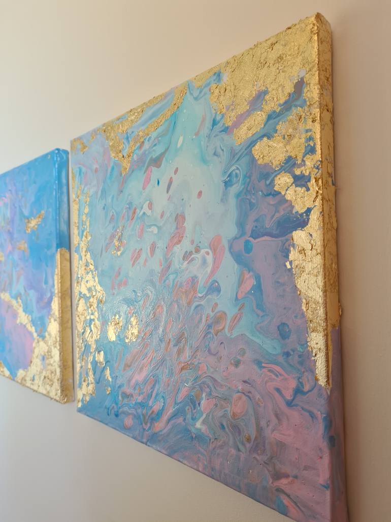 Original Abstract Expressionism Abstract Painting by Diana Jarv