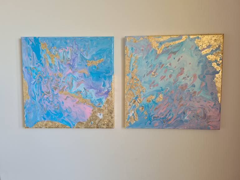 Original Abstract Expressionism Abstract Painting by Diana Jarv