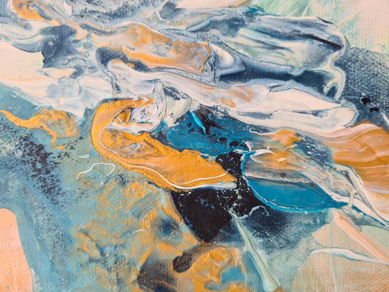 Original Abstract Expressionism Abstract Painting by Diana Jarv
