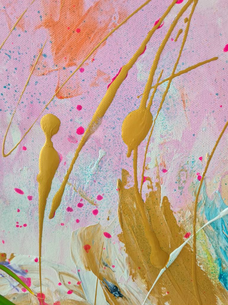 Original Abstract Expressionism Abstract Painting by Diana Jarv
