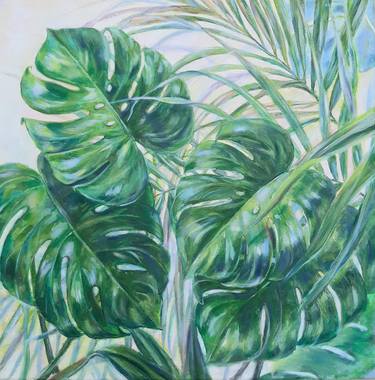 Print of Art Deco Botanic Paintings by Elena Shchenina