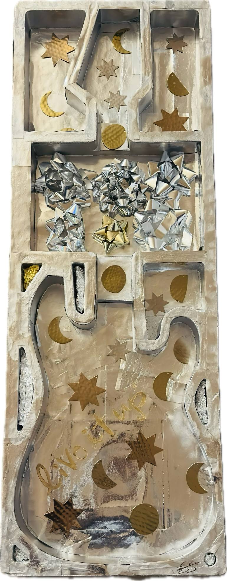 Original Pop Art Music Mixed Media by Sarah Ikerd