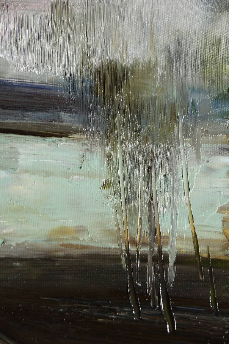 Original Expressionism Landscape Painting by Maria Vasileva