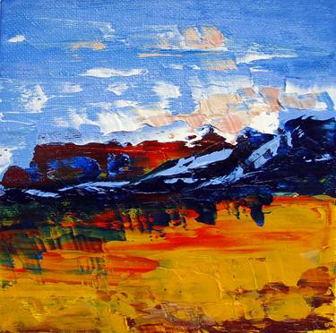 Print of Abstract Landscape Paintings by Maria Vasileva