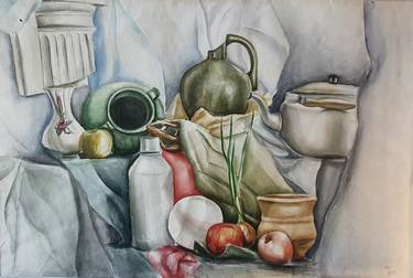 Print of Food Paintings by Zarine Mkrtchyan
