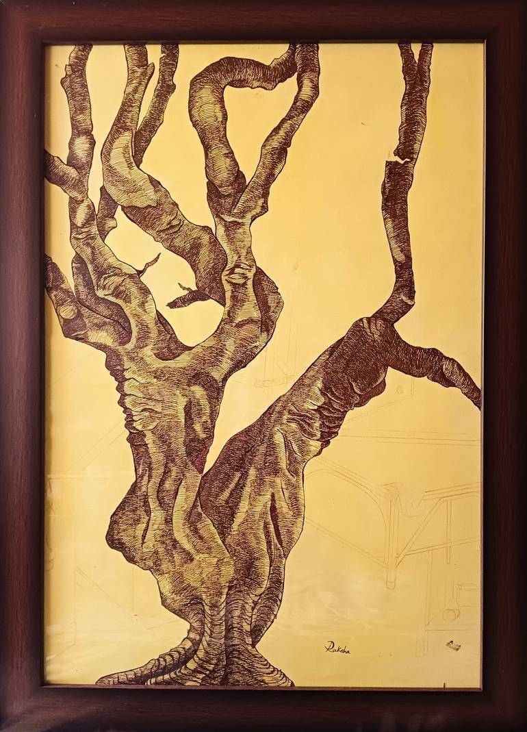 Original Contemporary Nature Paintings by Raksha S
